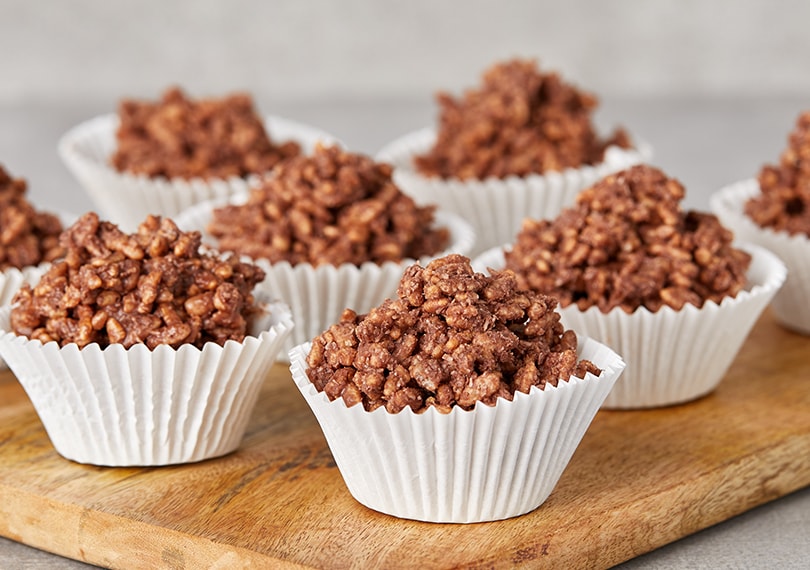 Chocolate crackles discount